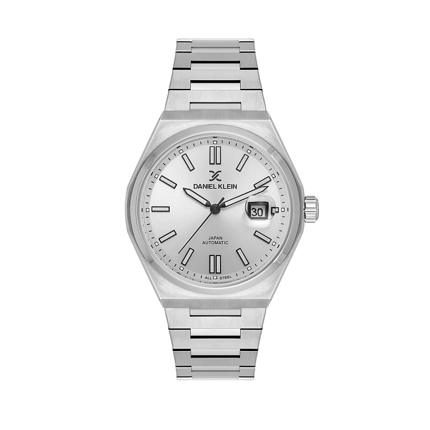 Ceasuri si Ochelari - Daniel Klein Skeleton - Ceas Barbatesc Automatic Argintiu DK.1.14394-1