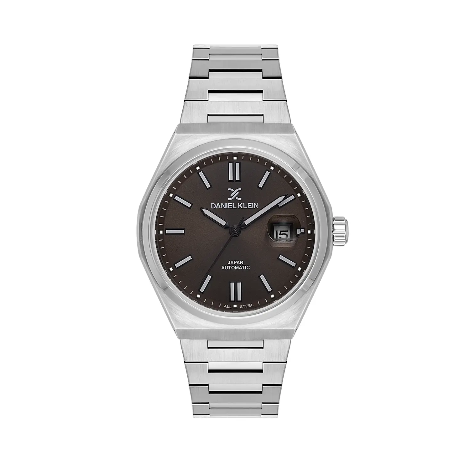 Ceasuri si Ochelari - Daniel Klein Skeleton - Ceas Barbatesc Automatic Argintiu DK.1.14394-5
