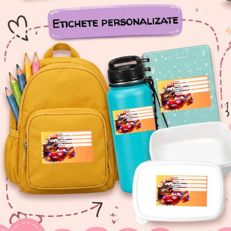 Etichete Școlare cu Nume– Stickere Autoadezive pentru Copii ❤️ E-Cadou.com - e-CADOU [1]