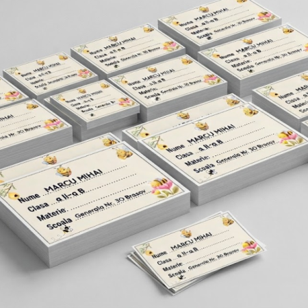 Etichete Școlare Personalizate cu Nume – Stickere Autoadezive pentru Copii ❤️ E-Cadou.com - e-CADOU [2]