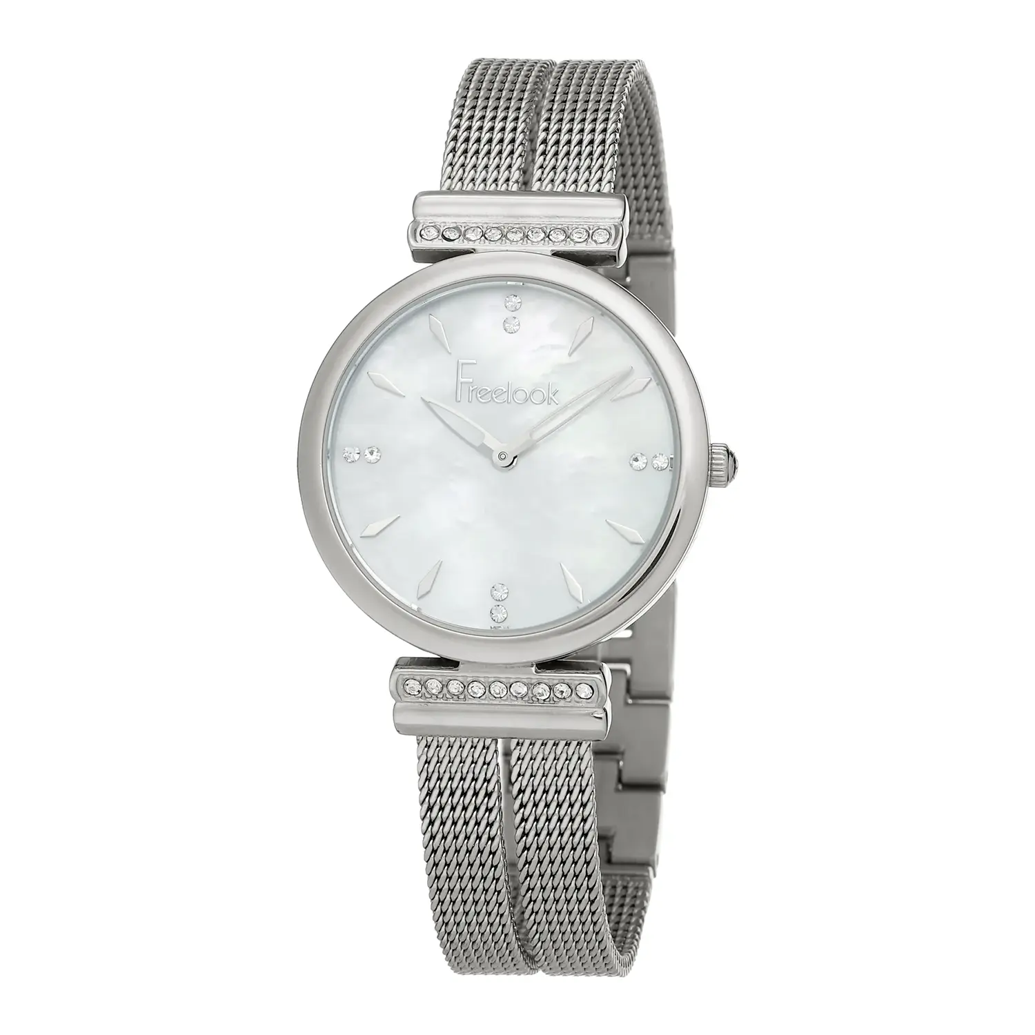 Ceasuri si Ochelari - Freelook Belle - Ceas Dama Quartz Argintiu FL.1.10068.4