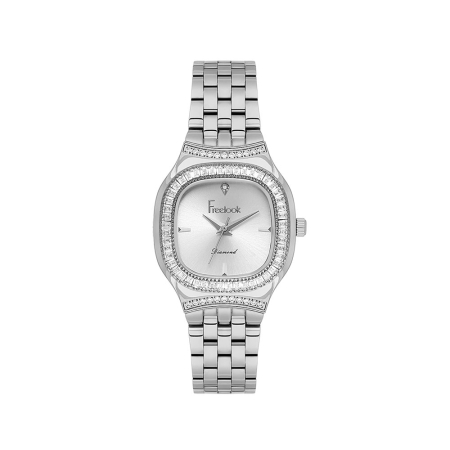 Ceasuri - Freelook Charmant - Ceas Dama Quartz Argintiu FL.1.10528-1