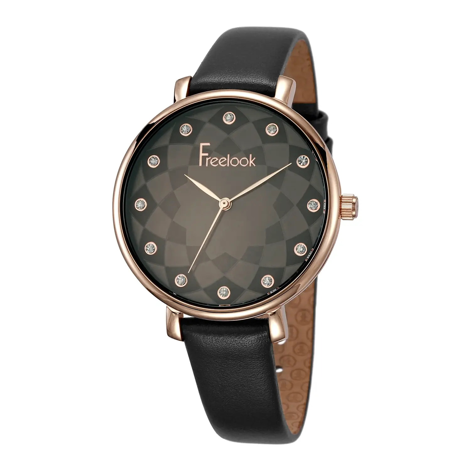 Ceasuri si Ochelari - Freelook Eiffel - Ceas Dama Quartz Negru FL.2.10156.3