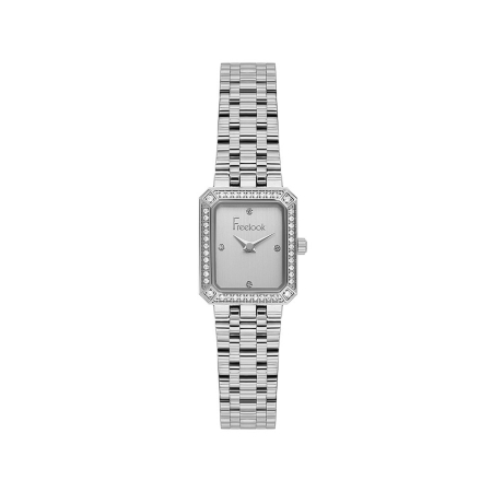 Ceasuri - Freelook Jolie - Ceas Dama Quartz Argintiu FL.1.10539-2