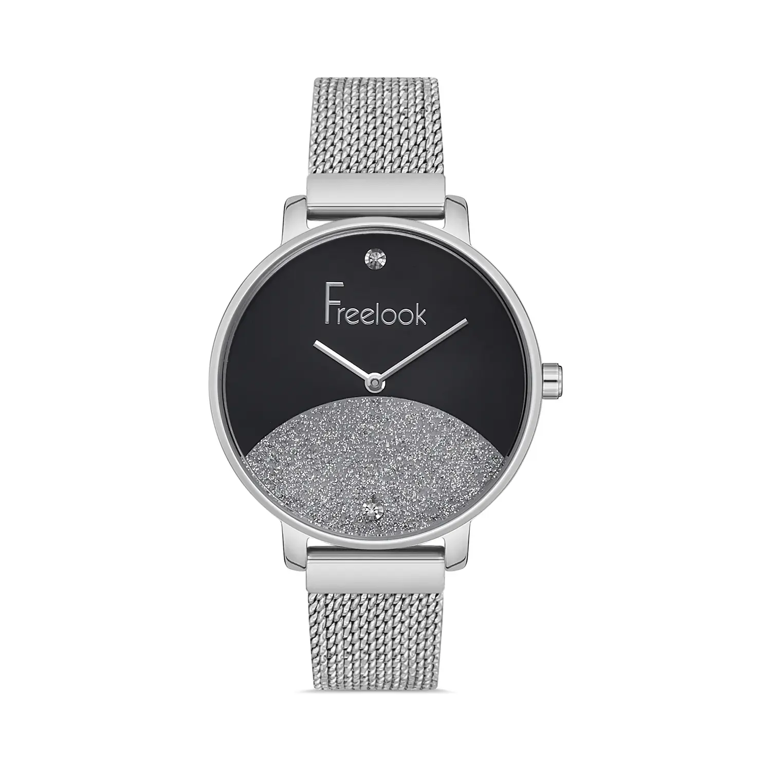 Ceasuri si Ochelari - Freelook Lumiere - Ceas Dama Quartz Argintiu FL.1.10193.1