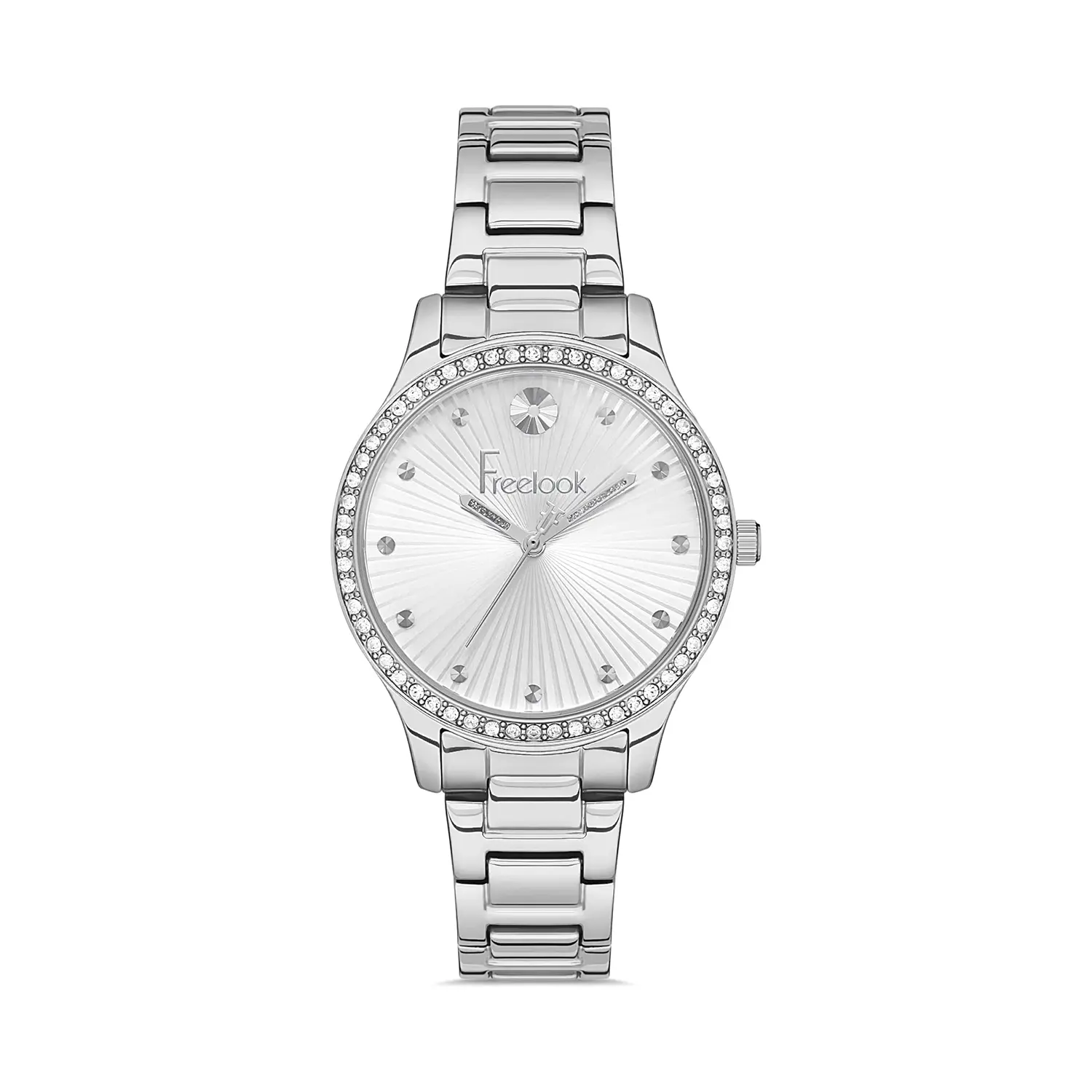 Ceasuri si Ochelari - Freelook Lumiere - Ceas Dama Quartz Argintiu FL.1.10220.1