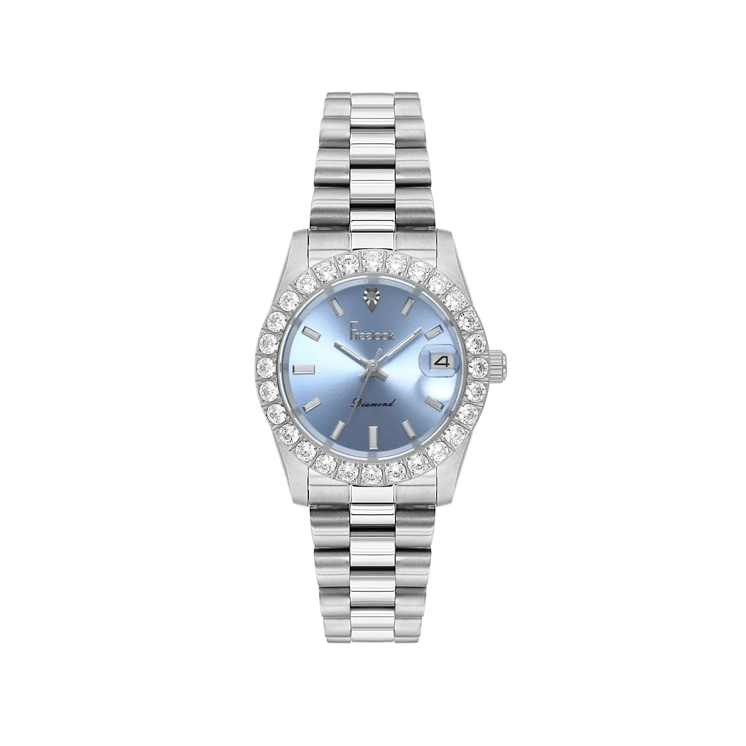 Ceasuri si Ochelari - Freelook Lumiere - Ceas Dama Quartz Argintiu FL.4.10011.2
