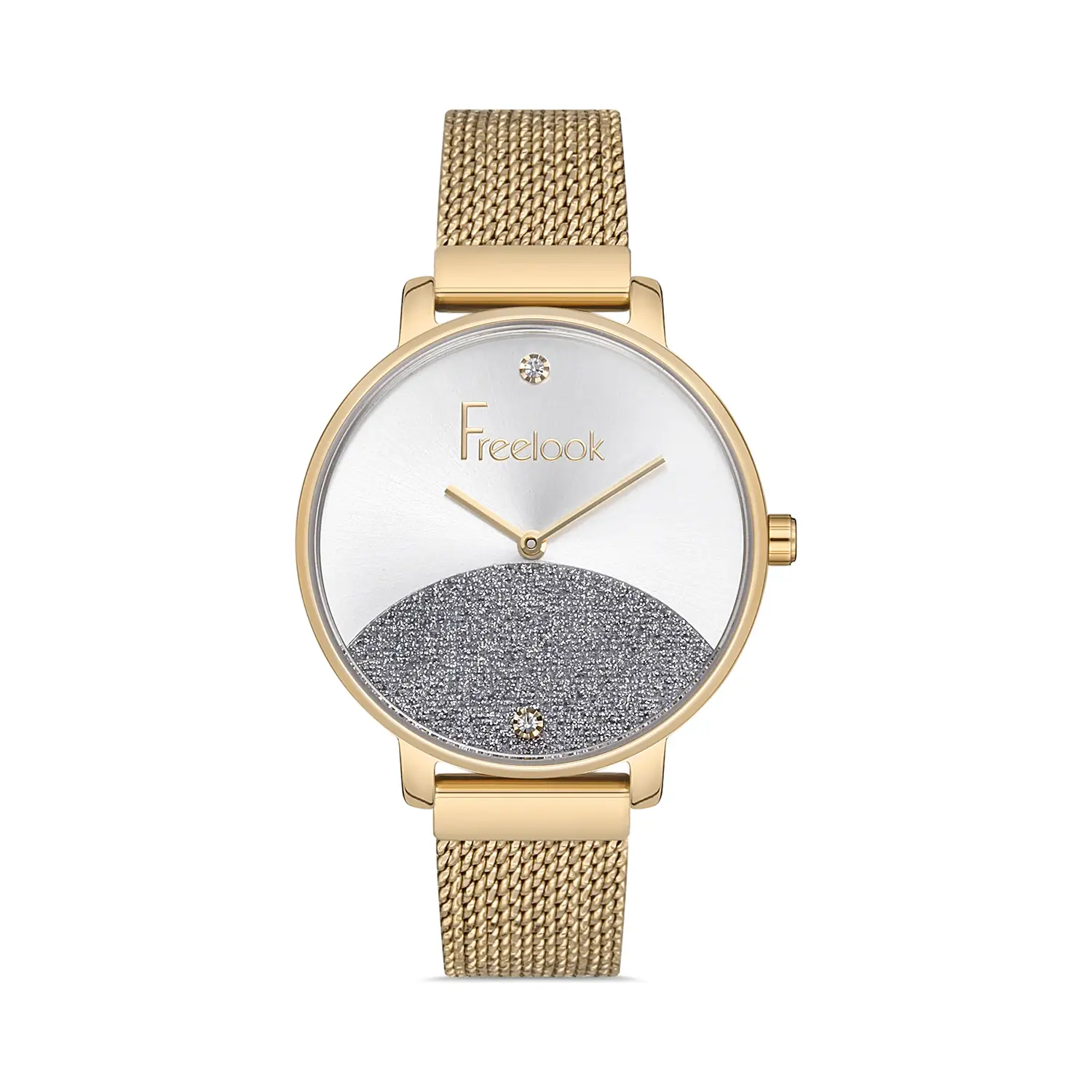 Ceasuri si Ochelari - Freelook Lumiere - Ceas Dama Quartz Auriu FL.1.10193.4