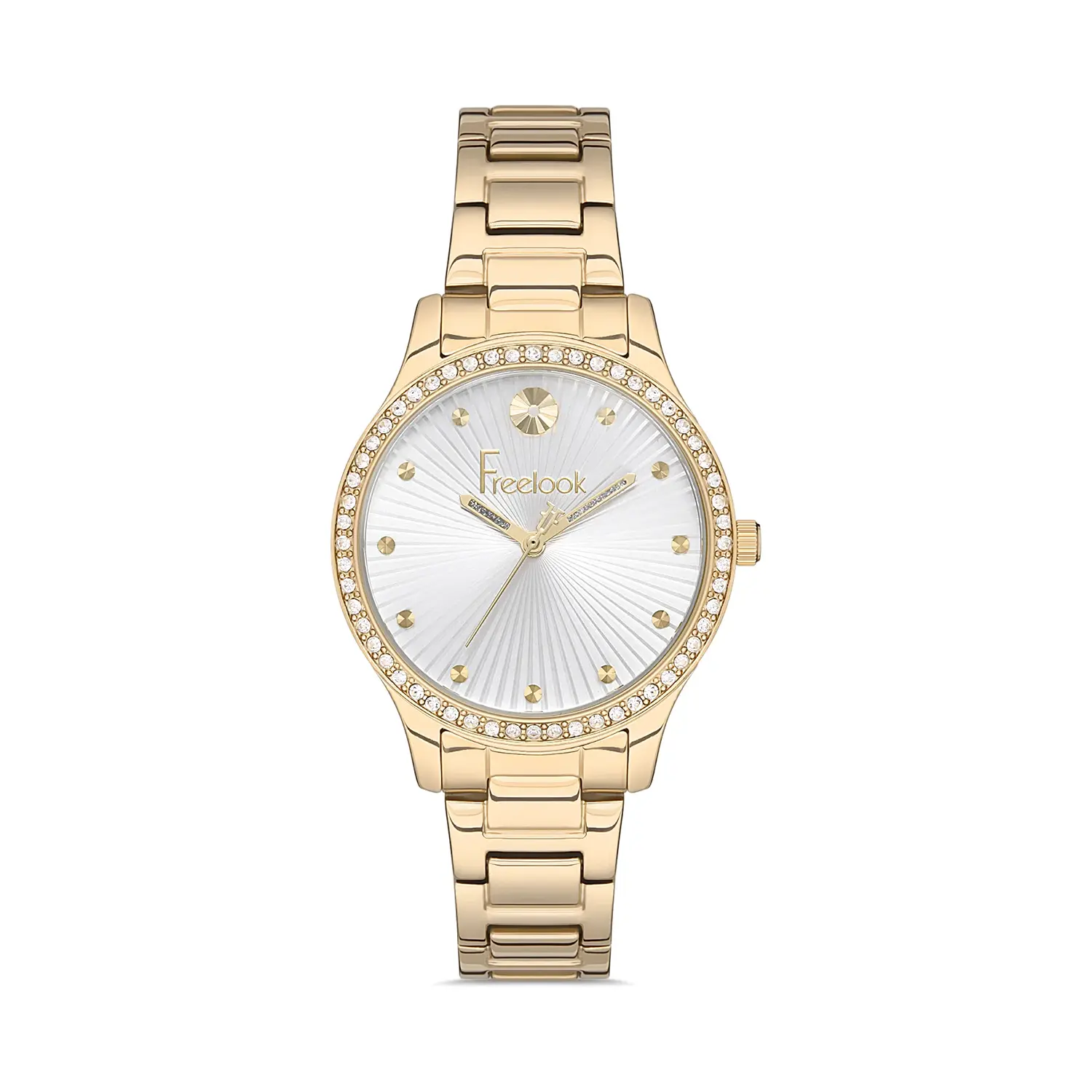 Ceasuri si Ochelari - Freelook Lumiere - Ceas Dama Quartz Auriu FL.1.10220.3