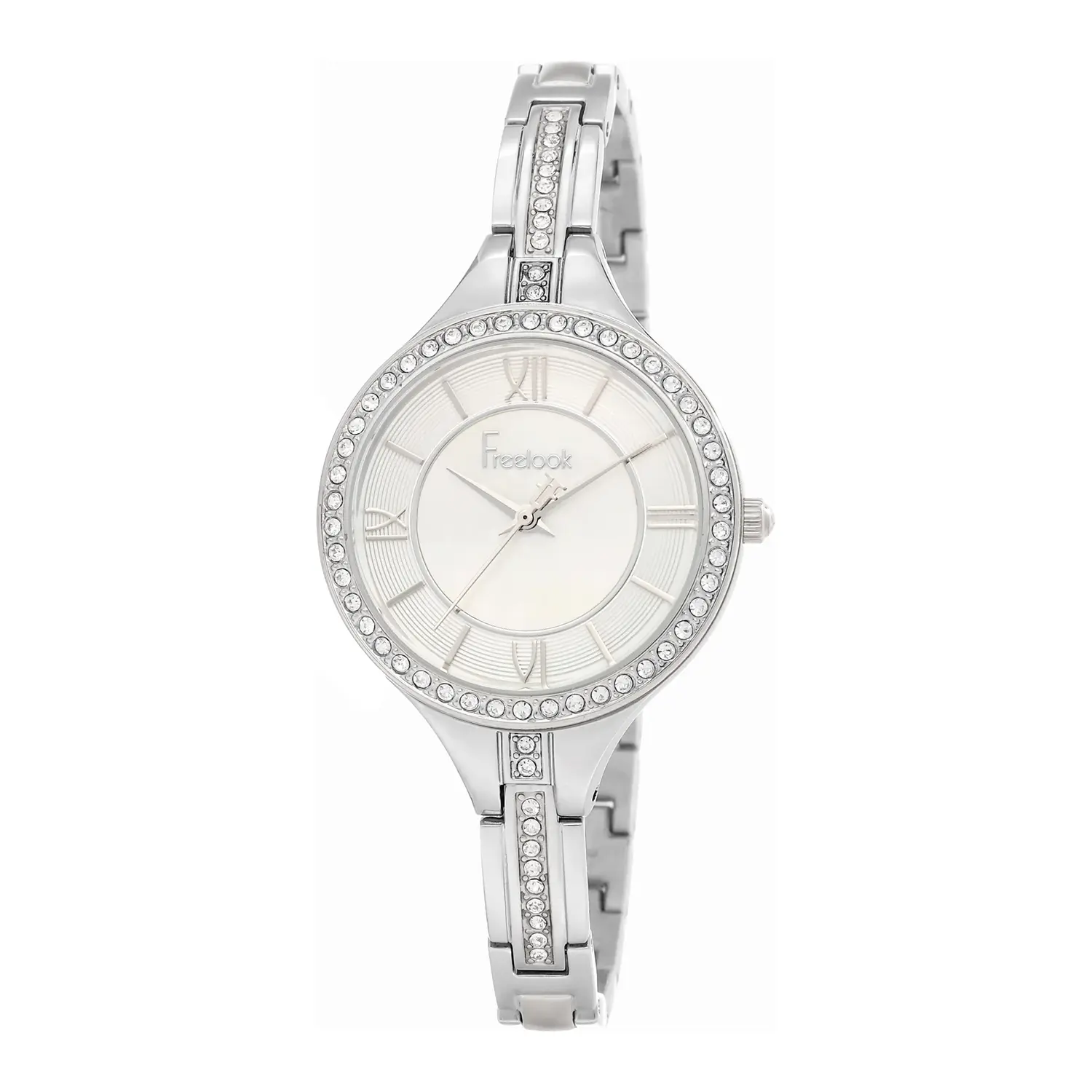 Ceasuri si Ochelari - Freelook Reine - Ceas Dama Quartz Argintiu FL.1.10043.1