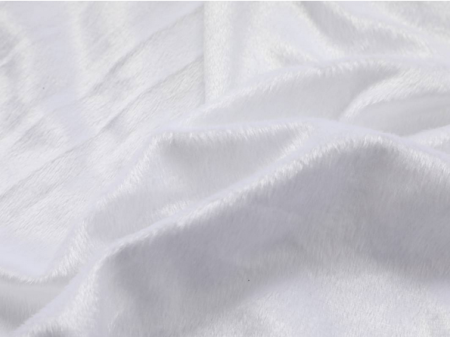 Geaca cu gluga, vatelina si aspect matlasat GloStory, alb [3]