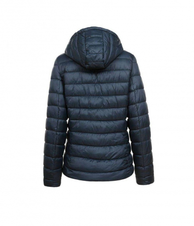 Geaca cu gluga, marime S-2XL, cu vatelina si aspect matlasat GloStory, WMA-1783 Dark Green [1]