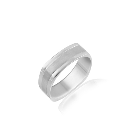 Fashion - Inel argintiu, Daniel Klein, pentru barbati, din otel inoxidabil, DKJ.12.40003.M-1