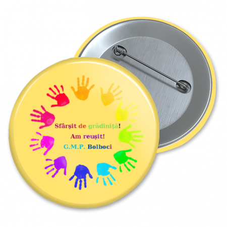 Insigne metalice si cocarde personalizate - Insigna personalizata pentru absolvenți