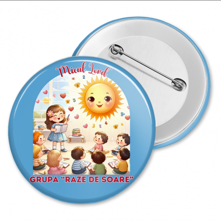Insigne metalice si cocarde personalizate - Insigna personalizata pentru elevi sau absolvenți de scoala
