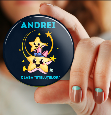 Insigna personalizata pentru elevi sau absolvenți de scoala [1]