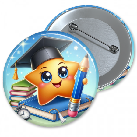 Insigne metalice si cocarde personalizate - Insigna personalizata pentru scoala grupa Albinutelor