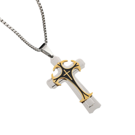 Fashion - Lant argintiu, Thia Jewelry S.Steel, pentru barbati, din otel inoxidabil, NH-N049-8