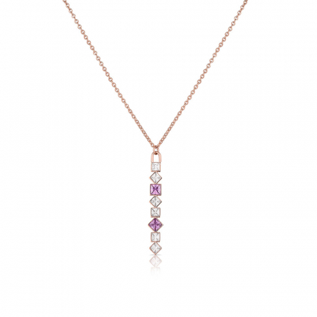 Fashion - Lant auriu rose, Freelook, pentru dama, din otel inoxidabil, FRJ.3.6012-3