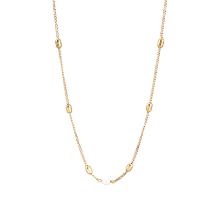 Fashion - Lant auriu, Thia Jewelry S.Steel, pentru dama, din otel inoxidabil, NH-N006-9