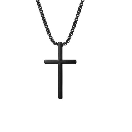 Fashion - Lant negru, Thia Jewelry S.Steel, pentru barbati, din otel inoxidabil, NH-N009-23