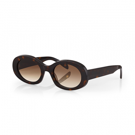 Fashion - Ochelari de soare maro, pentru dama, Freelook Sunglasses, F1004-2