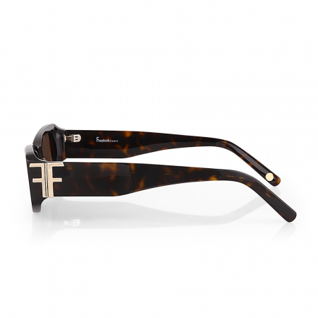 Ochelari de soare maro, pentru dama, Freelook Sunglasses, F1009-2 [1]