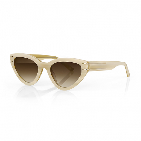 Fashion - Ochelari de soare maro, pentru dama, Freelook Sunglasses, F1011-3