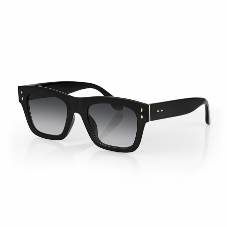 Fashion - Ochelari de soare negri, pentru dama, Daniel Klein Sunglasses, DK4313-1