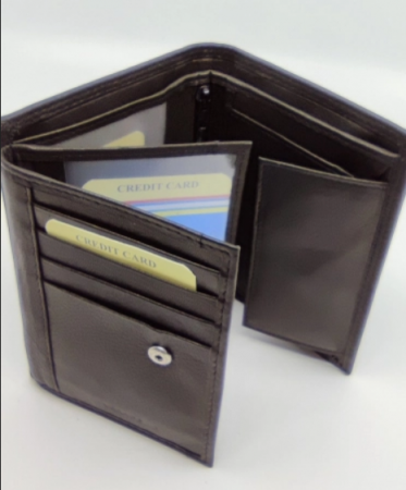 Pachet Promo Portofel de piele si Curea de barbati 135cm, negru, C135NG-LY0577 [3]