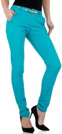 Pantaloni office turquaz, M.Sara DM5090-55 [0]