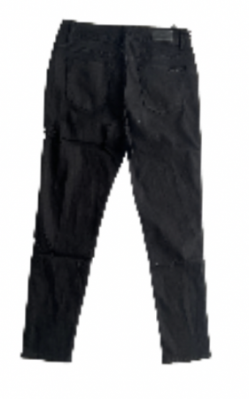 Pantaloni tercot negri pentru  femei, elastic, serie clasica  WB6804 [1]