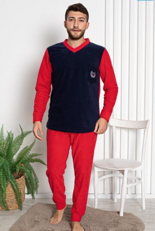 Pijama din două piese,barbati, Material polar, Lux,  Baki32 100%micro [1]