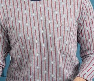 Pijama din două piese pentru barbati, Material bumbac, Berfin 6015 [1]