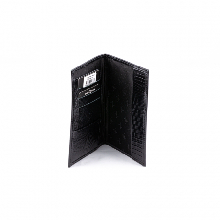Port card negru Daniel Klein, pentru barbati, din piele naturala, DKW3048-01 [1]