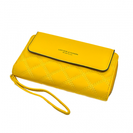 Portofel Angel Din Piele Ecologica Galben [0]