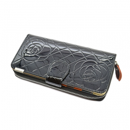 Portofel Angel Din Piele Naturala Negru [0]