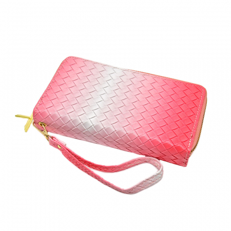 Portofel Angel Din Piele Naturala Roz [0]