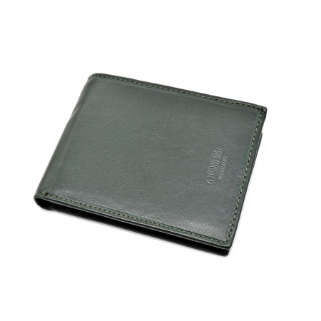 Portofel Coveri Din Piele Naturala Verde [0]