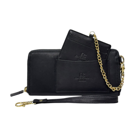 Fashion - Portofel Coveri Piele Negru