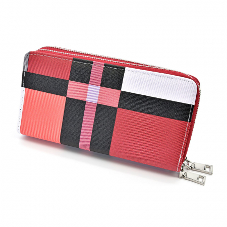 Portofel Daphne Din Piele Ecologica Visinie Pentru Dama [0]