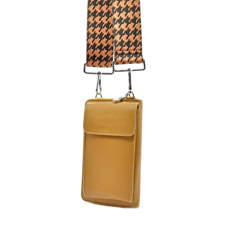 Portofel Din Piele Naturala Ocru [1]