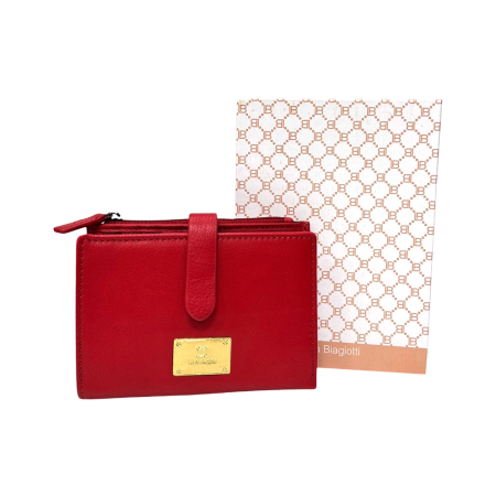 Portofel L. Biagiotti Piele Rosu [1]