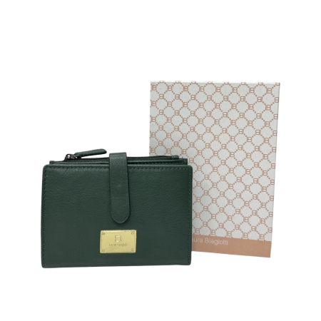 Portofel L. Biagiotti Piele Verde [1]