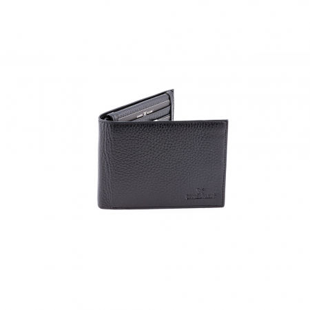 Portofel negru Daniel Klein, pentru barbati, din piele naturala, DKW3055-01 [0]