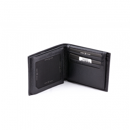 Portofel negru Daniel Klein, pentru barbati, din piele naturala, DKW3055-01 [1]