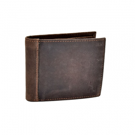 Portofel Pentru Barbati Polo Style Din Piele Naturala Cafenie [0]