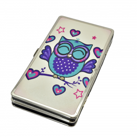 Portofel Sleepy Owl Pentru Copii, Din Piele Ecologica [0]