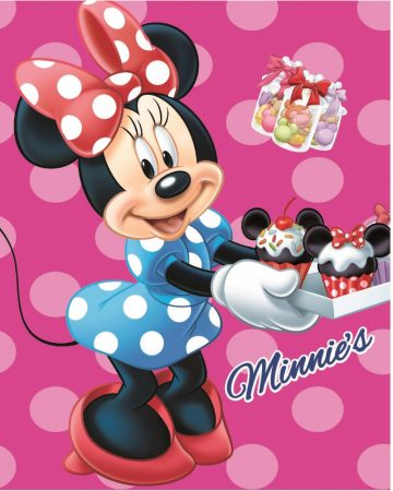 Pătură Disney Minni Mouse pentru copii marime 120x150cm CTL69832A Colectia Disney - Pătură Disney Minni Mouse pentru copii marime 120x150cm CTL69832A