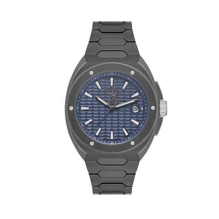 Ceasuri - Santa Barbara Polo Legend - Ceas Barbatesc Quartz Antracit SB.1.10557-5